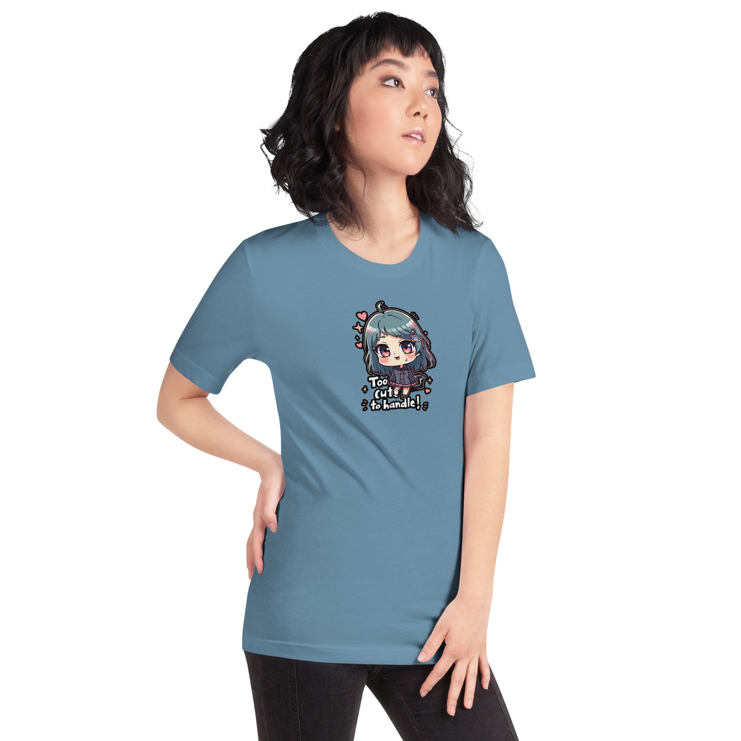 Too Cute Otaku Graphic T-Shirt