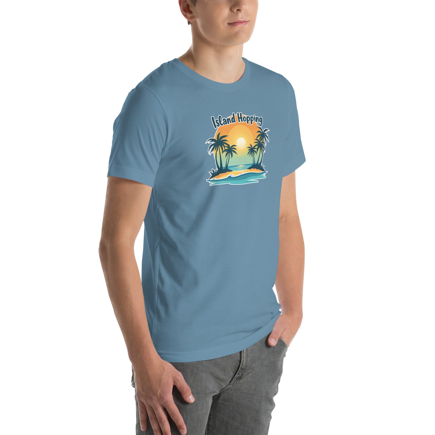 Island Vibes Retro Graphic T-Shirt