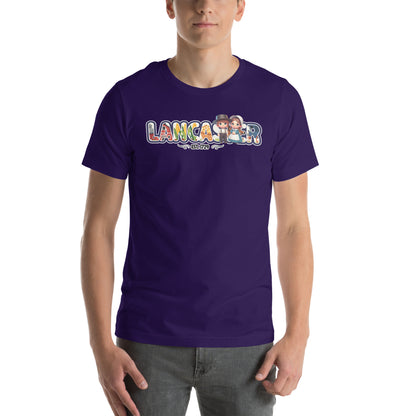 Lancaster Charm Graphic T-Shirt Team Purple