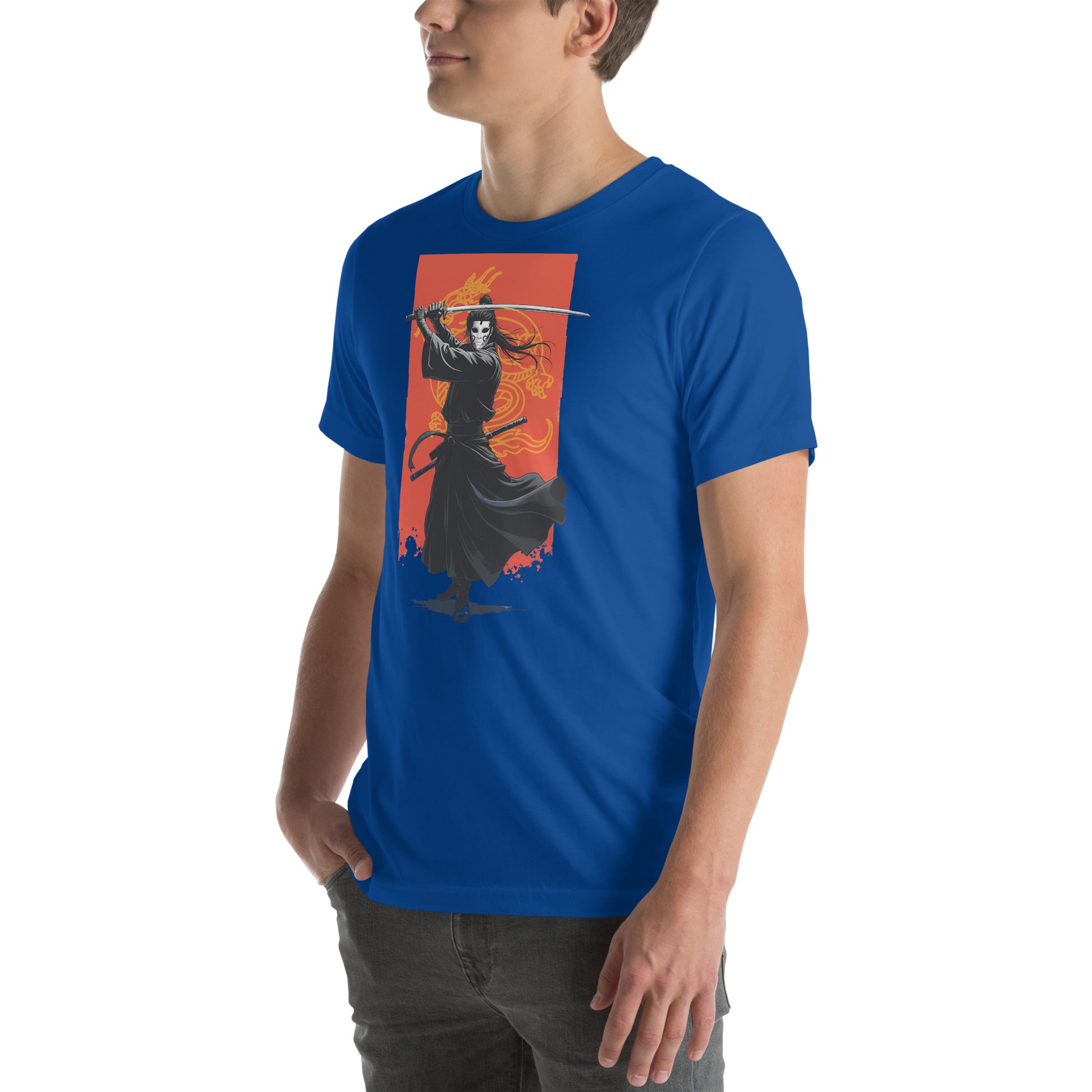 Enigma Warrior Otaku Streetwear Graphic T-Shirt