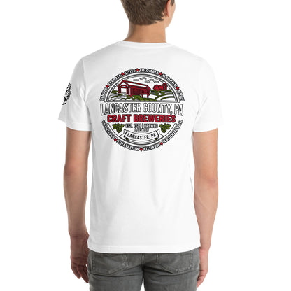 Lancaster County Craft Breweries Graphic T-Shirt White