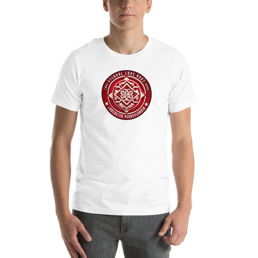 Eternal Love Knot Hex Graphic T-Shirt White