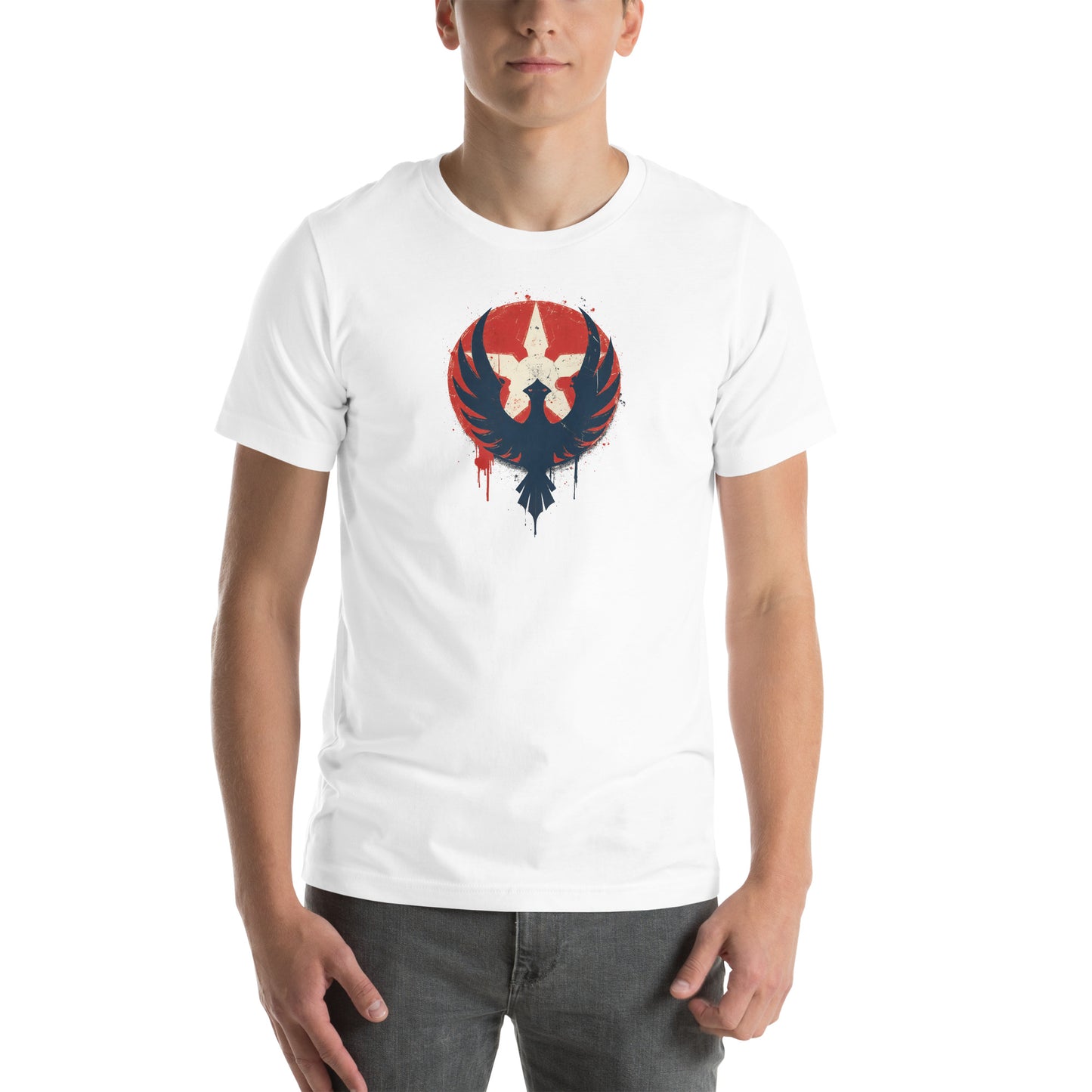 Galactic New Dawn Graphic T-Shirt White