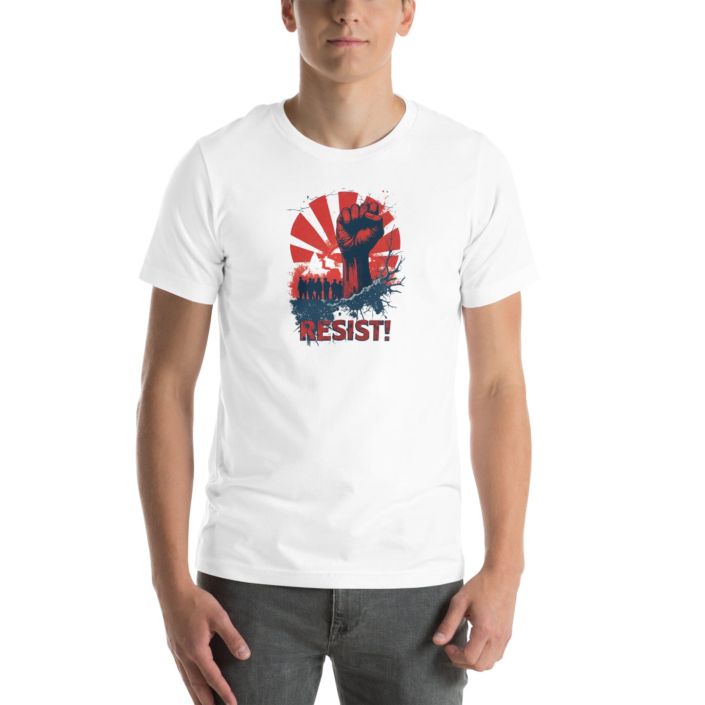 Galactic Rebellion Graphic T-Shirt White