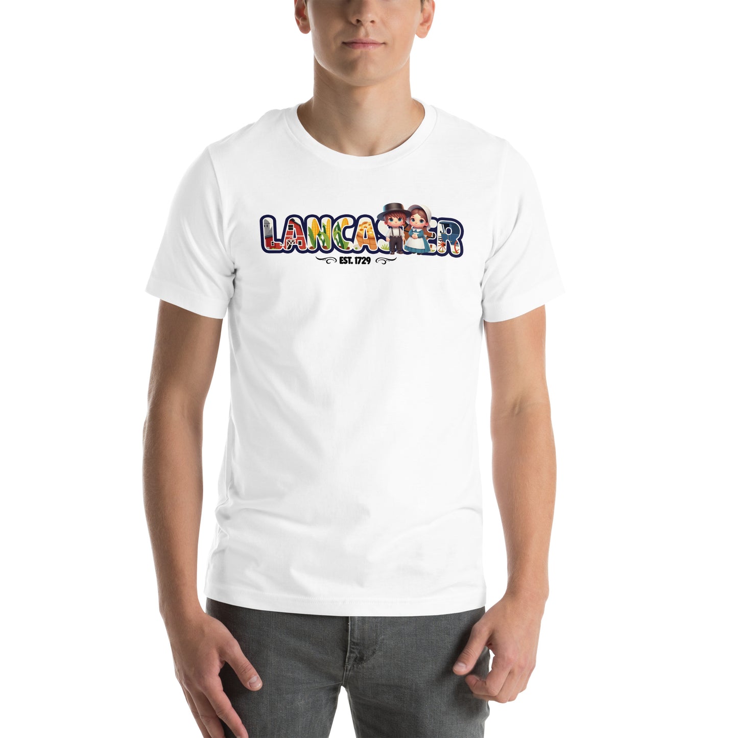 Lancaster Charm Graphic T-Shirt White
