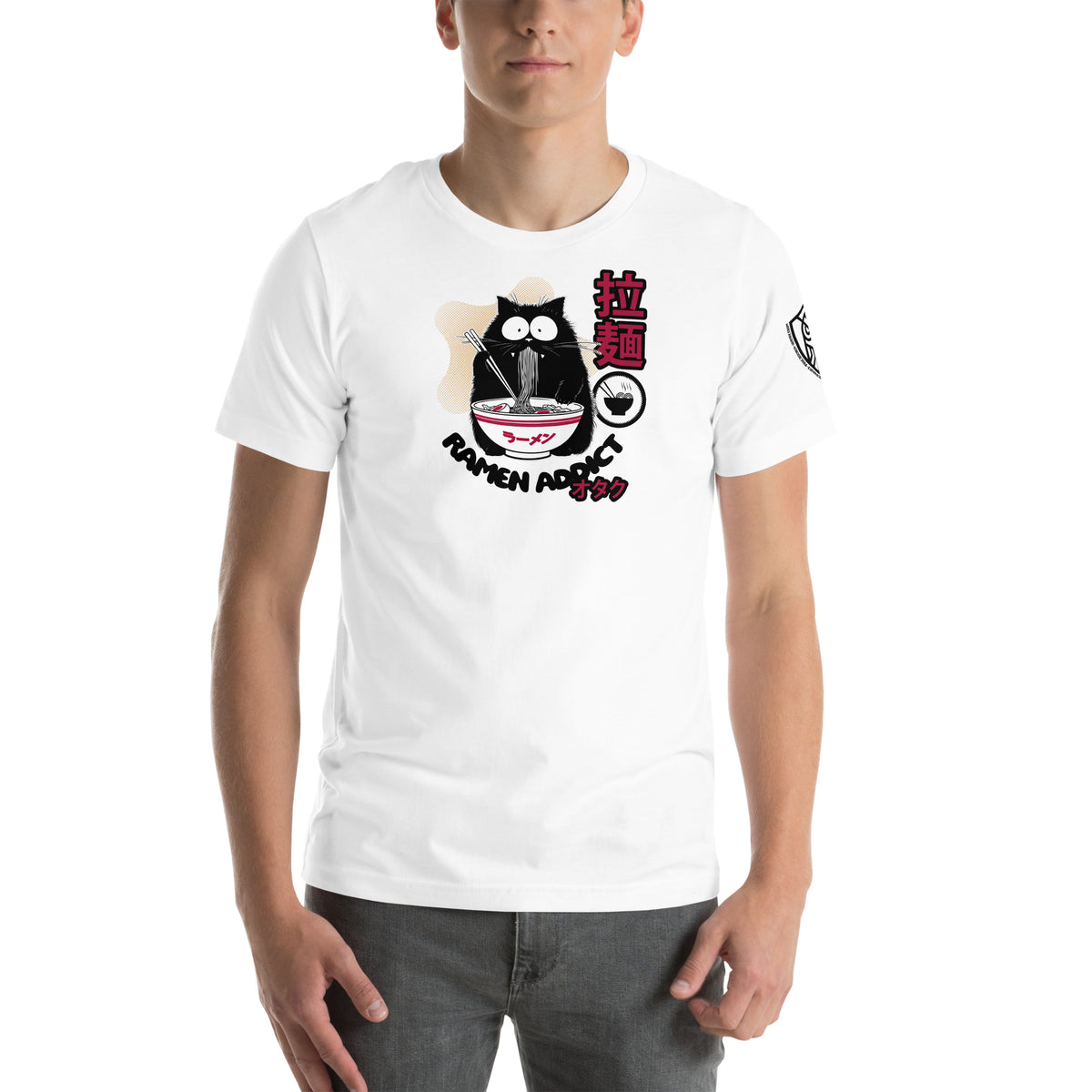 Ramen Addict Graphic T-Shirt White
