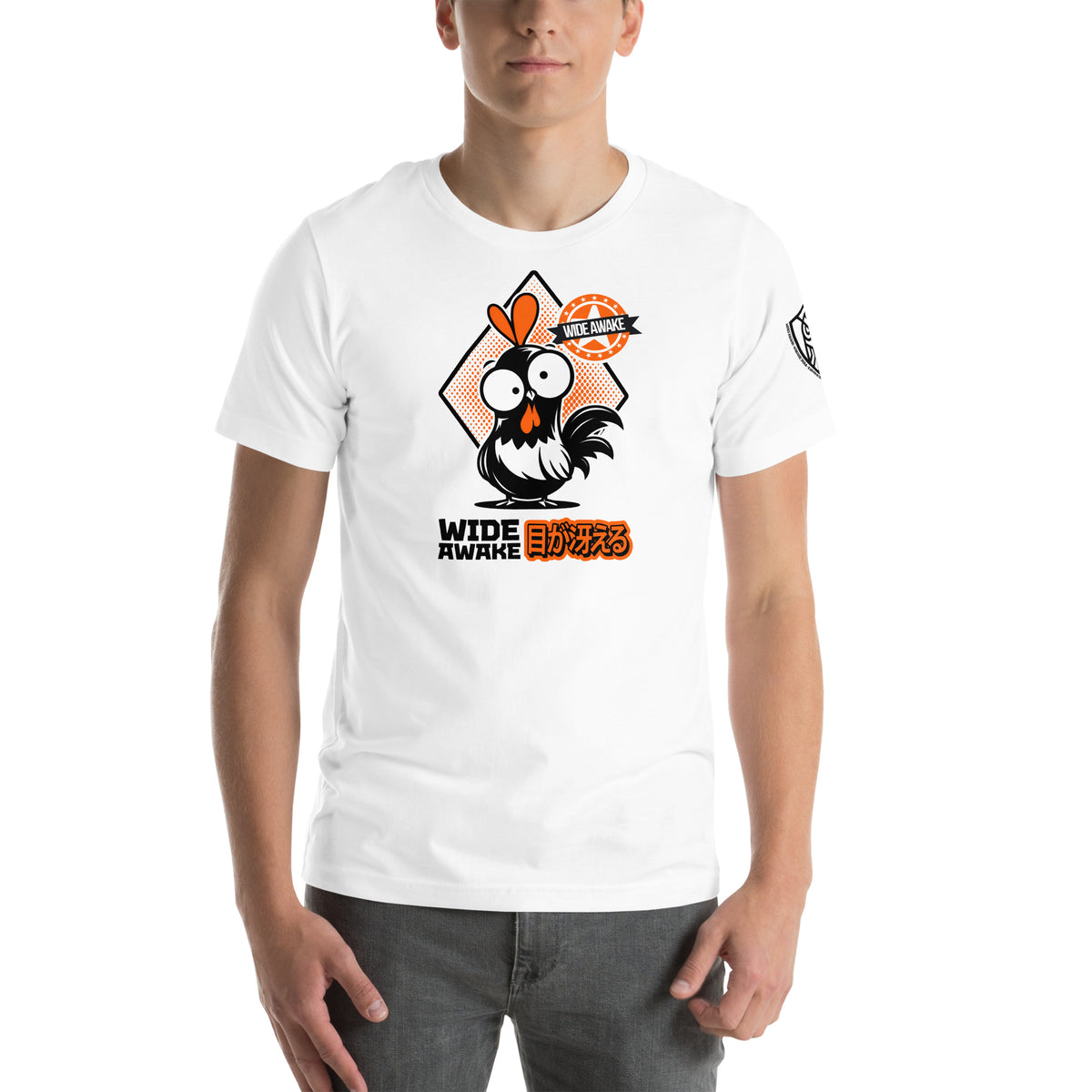Wide Awake Graphic T-Shirt White