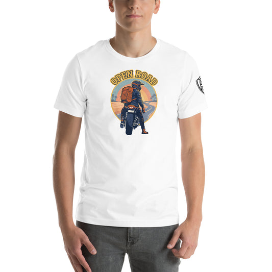 Open Road Graphic T-Shirt White