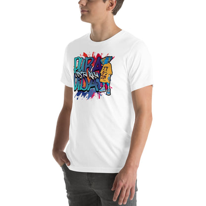 Pura Vida Street Graffiti Graphic T-Shirt