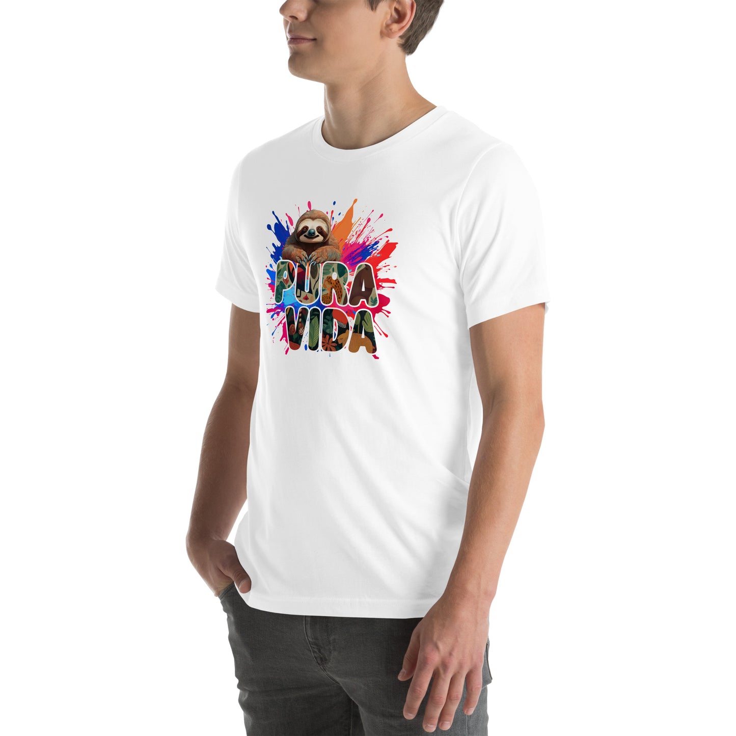PuraVida Sloth Graphic T-Shirt
