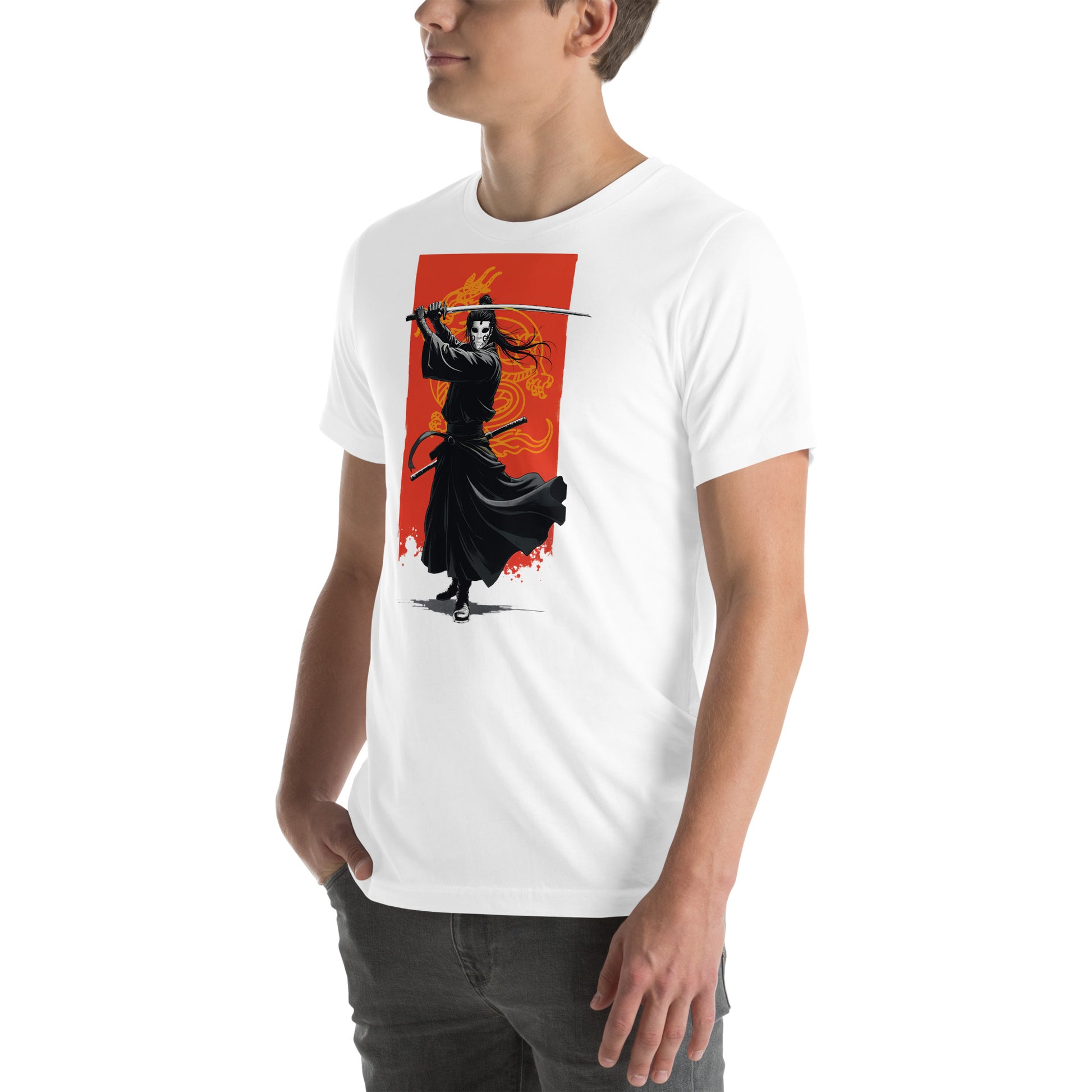 Enigma Warrior Otaku Streetwear Graphic T-Shirt