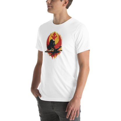 Galactic Ascent Sci-fi Graphic T-Shirt