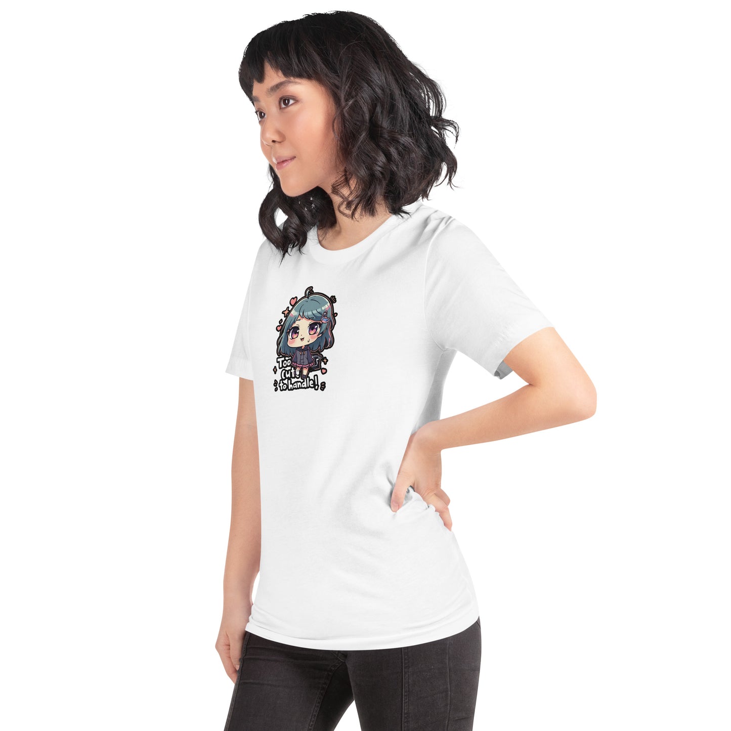 Too Cute Otaku Graphic T-Shirt