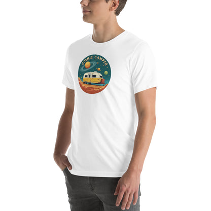 Cosmic Camper Retro Graphic T-Shirt