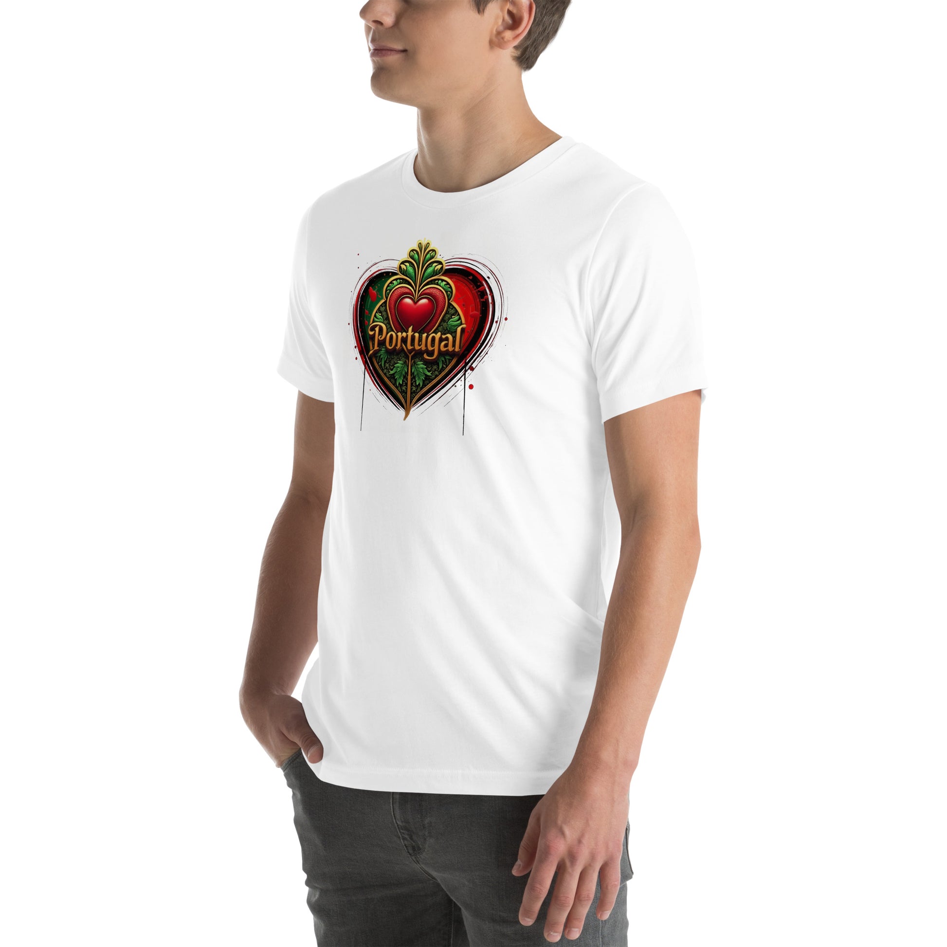 Portuguese Heart of Viana Graphic T-Shirt