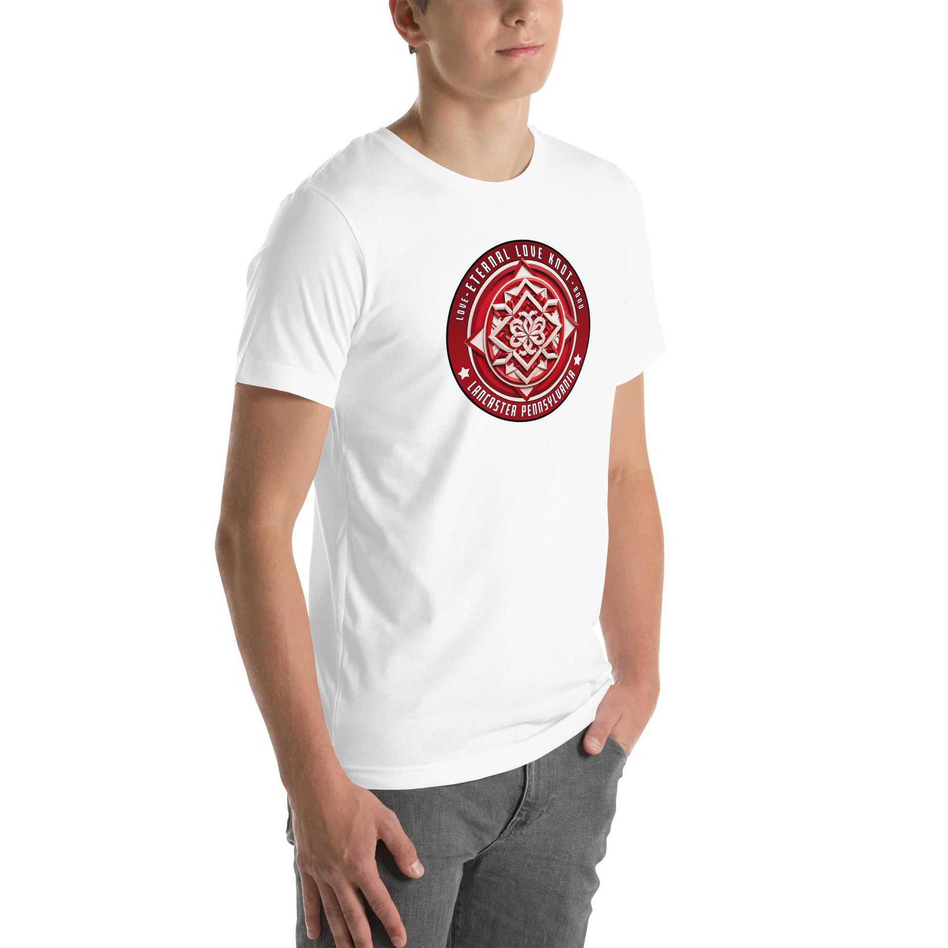 Eternal Love Knot Hex Graphic T-Shirt