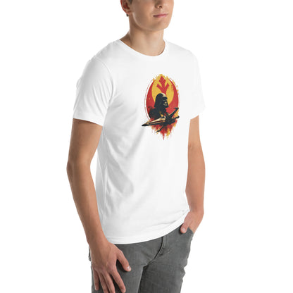Galactic Ascent Sci-fi Graphic T-Shirt