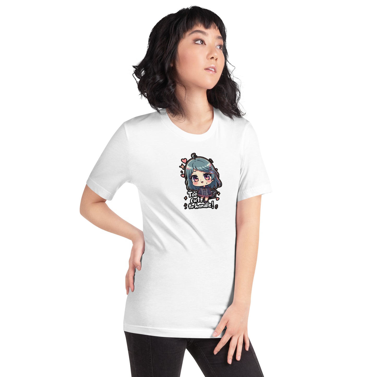 Too Cute Otaku Graphic T-Shirt