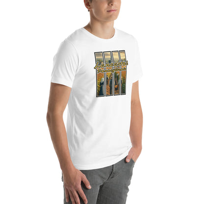 Amish Cornfield Sunset Graphic T-Shirt
