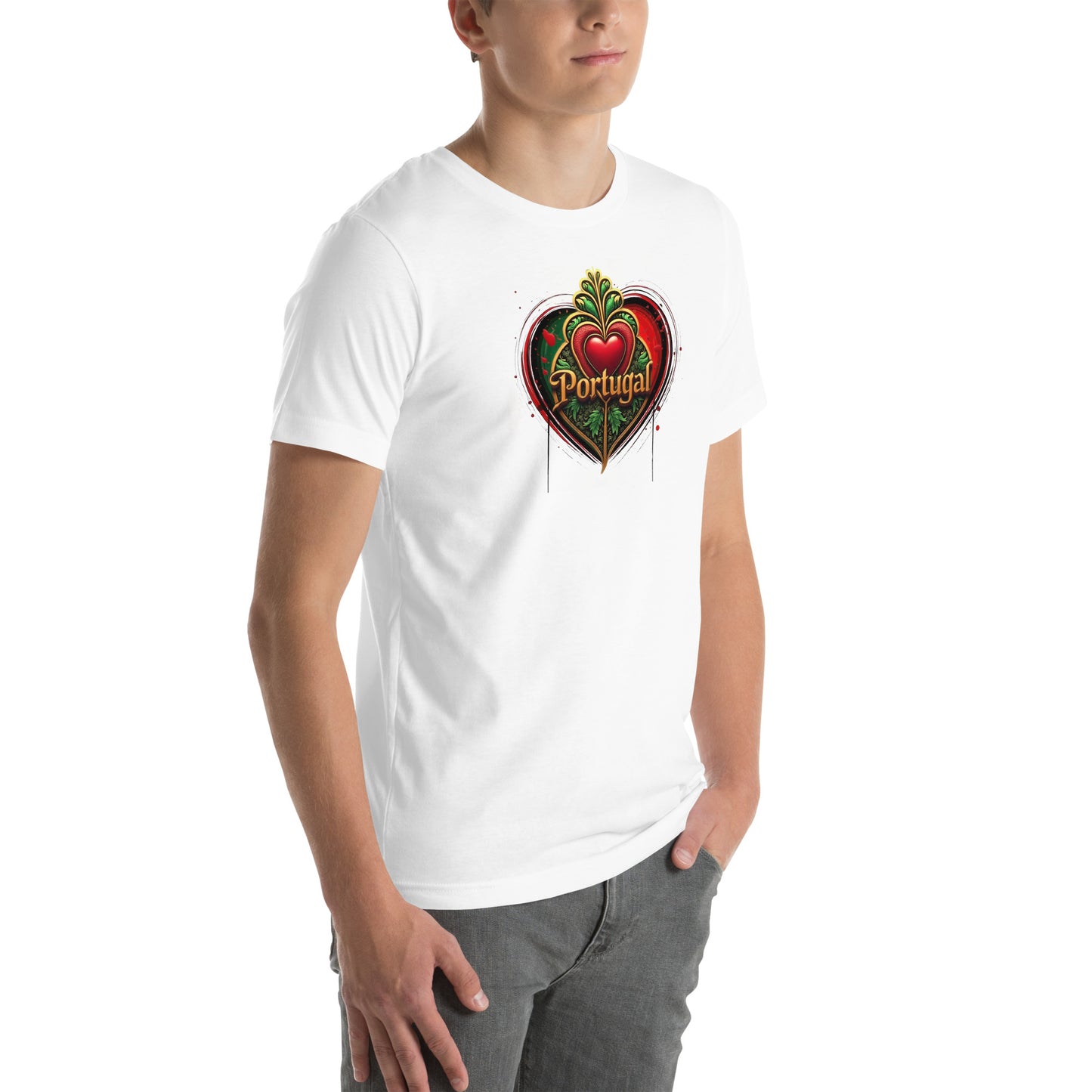 Portuguese Heart of Viana Graphic T-Shirt